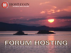 Forum hosting 