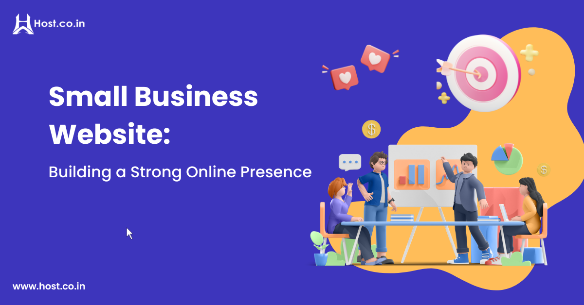 Small business website