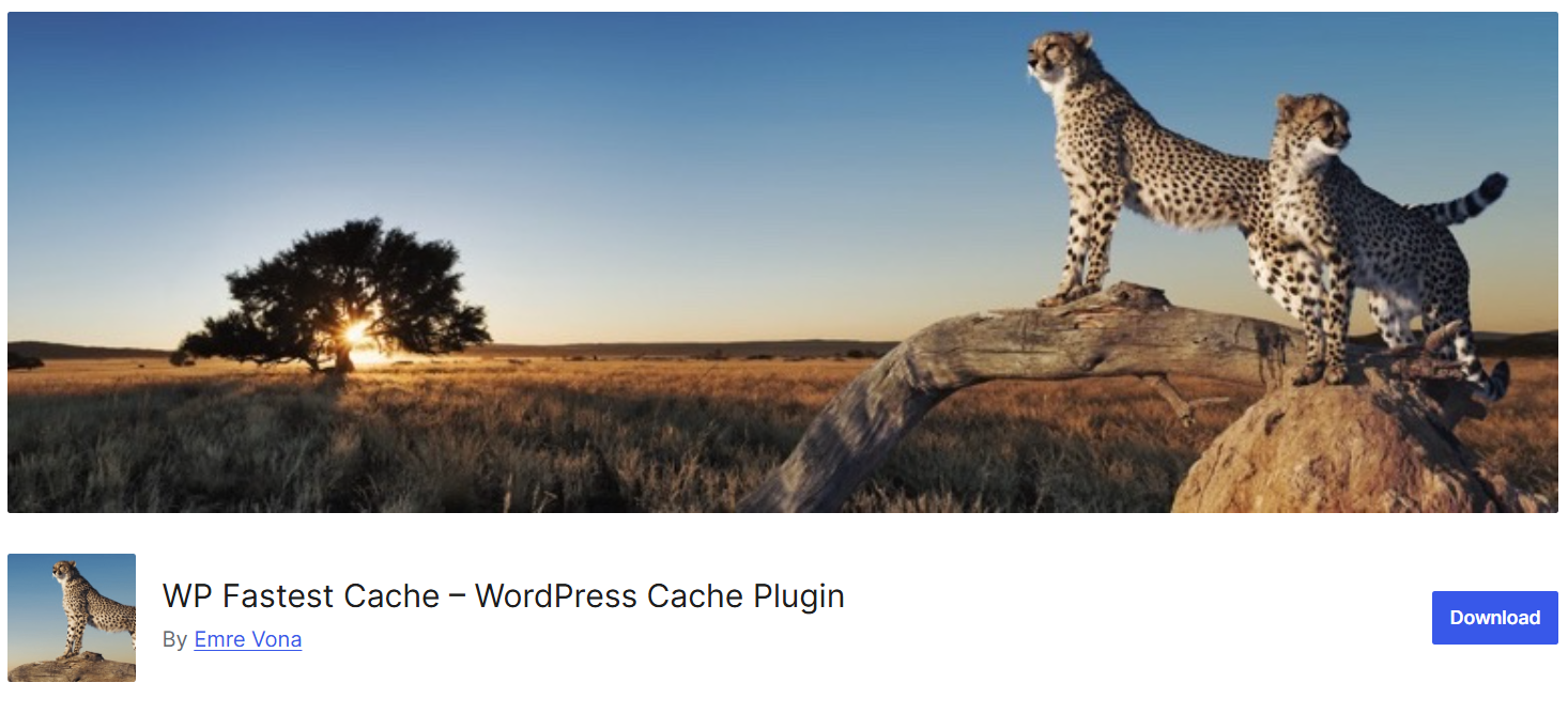 WP Fastest Cache – WordPress Cache Plugin