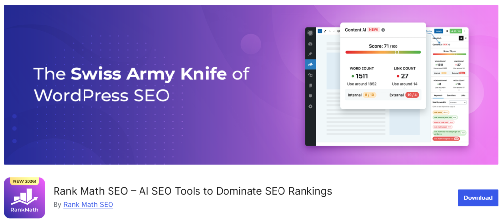 Rank Math SEO