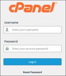 cpanel login