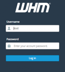 WHM root