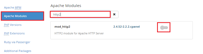 apache modules