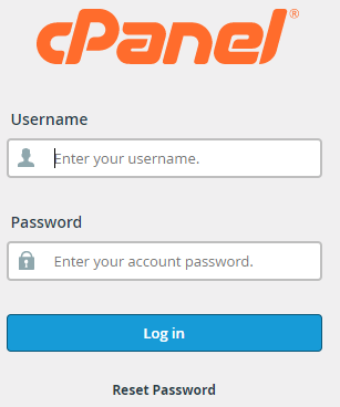 cpanel login