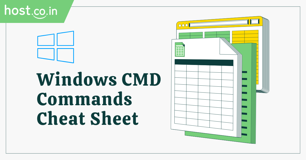 CMD Commands Cheat Sheet