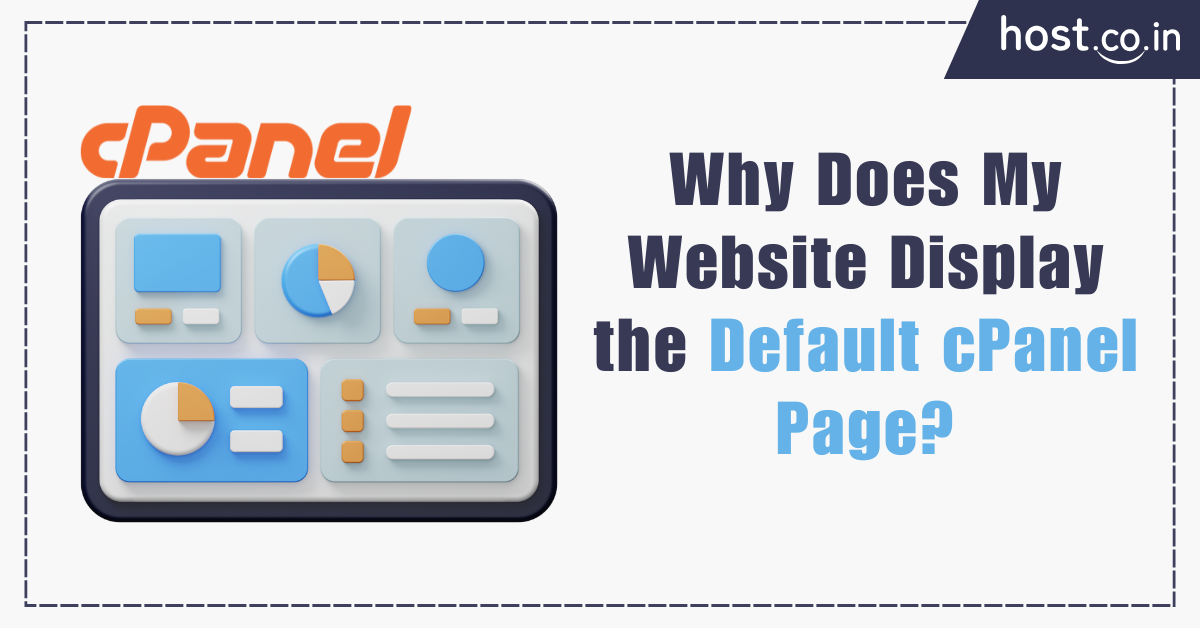 default cpanel page