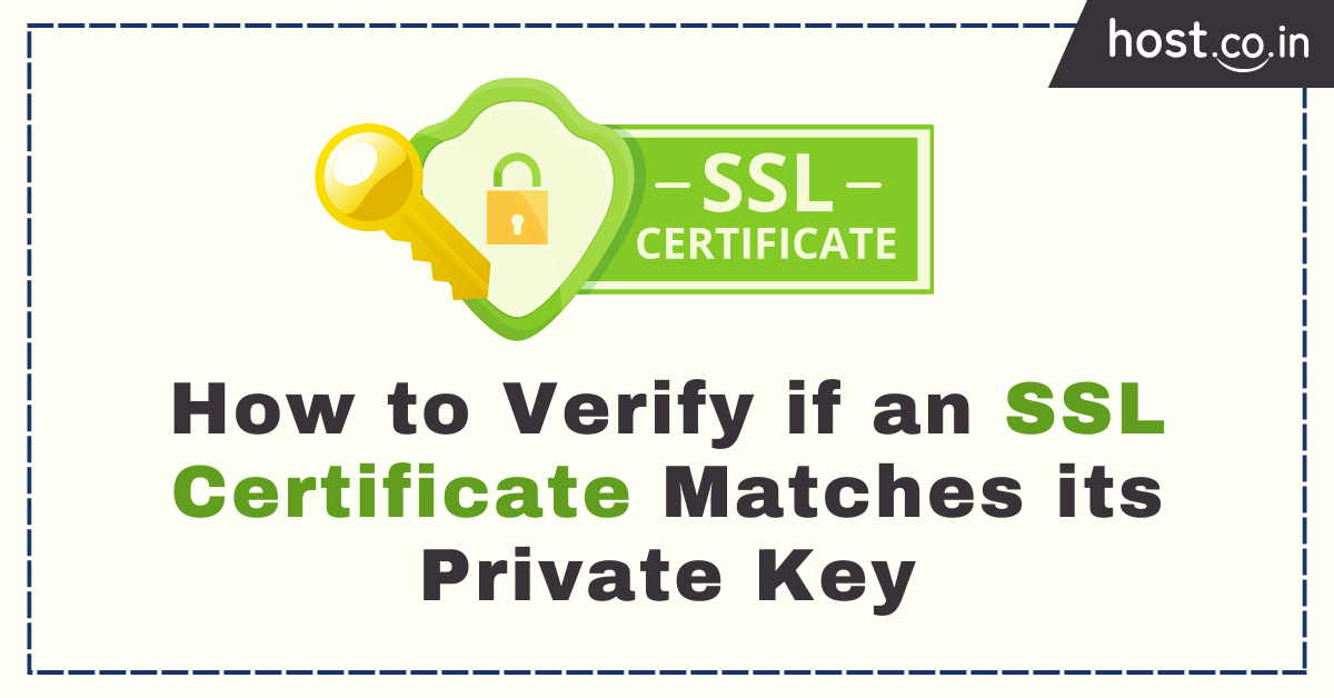 SSL Certificate Private Key